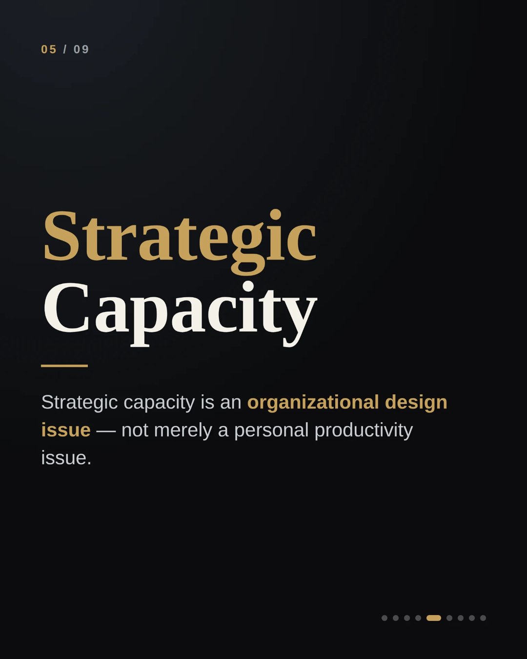 Strategic Thinking Is a Competitive Advantage — slide 5 of 9