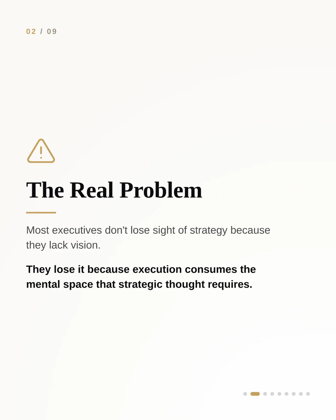 Strategic Thinking Is a Competitive Advantage — slide 2 of 9